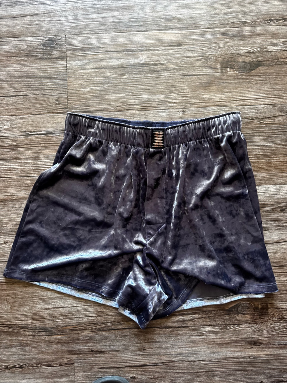 Savage X Fenty Crushed Velvet Boxer Shorts